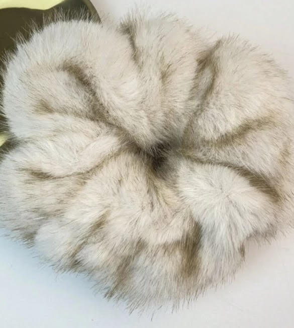 Fur Scrunchie