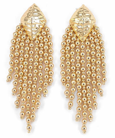 Beaded Tassel Earrings