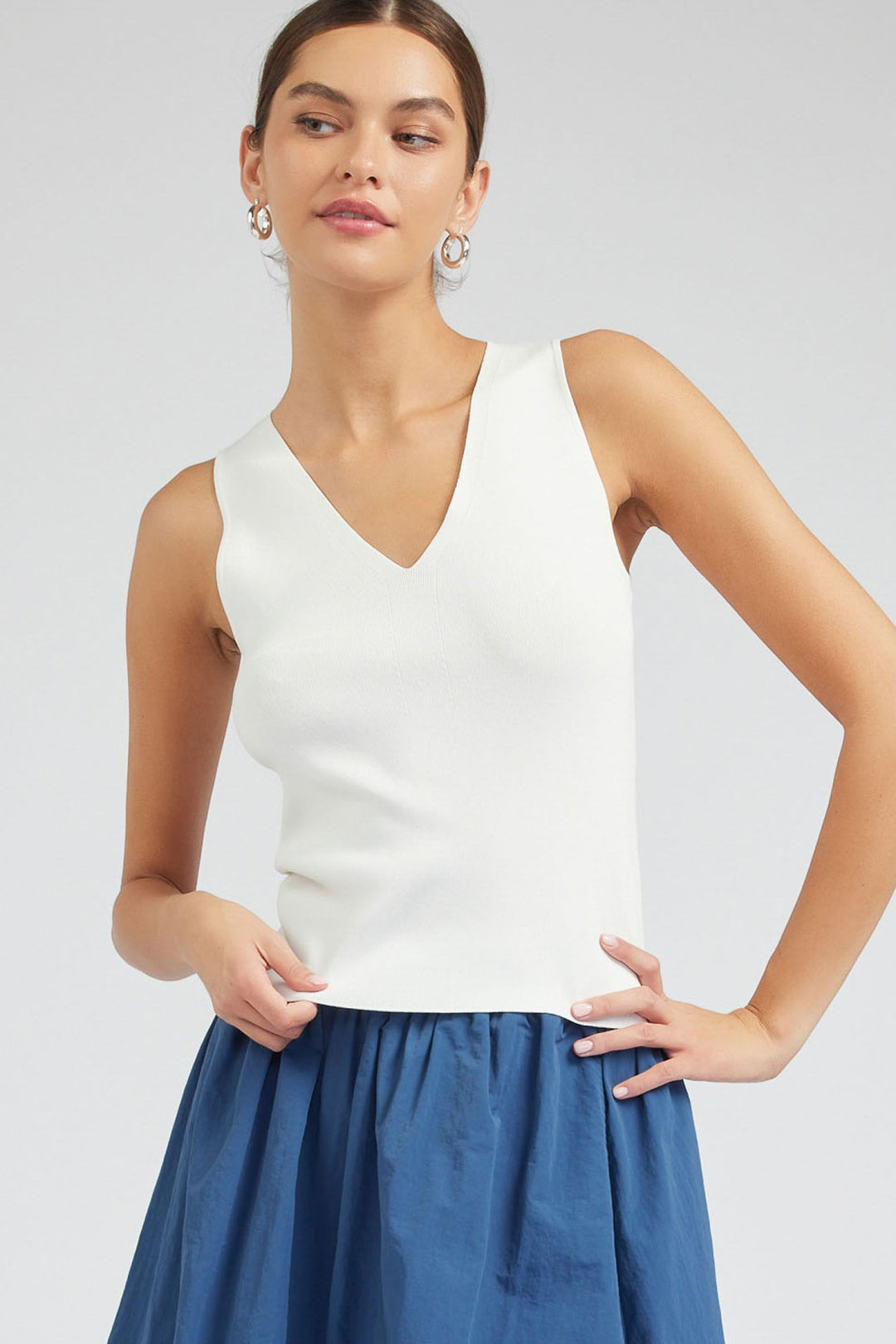 Reyes Top - White
