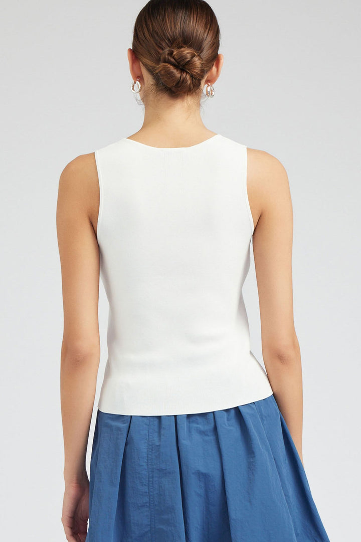 Reyes Top - White