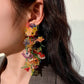 Floral Statement Earring