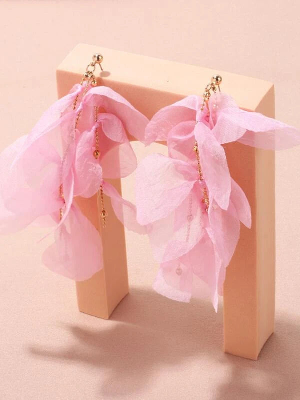 Tulle Statement Earring