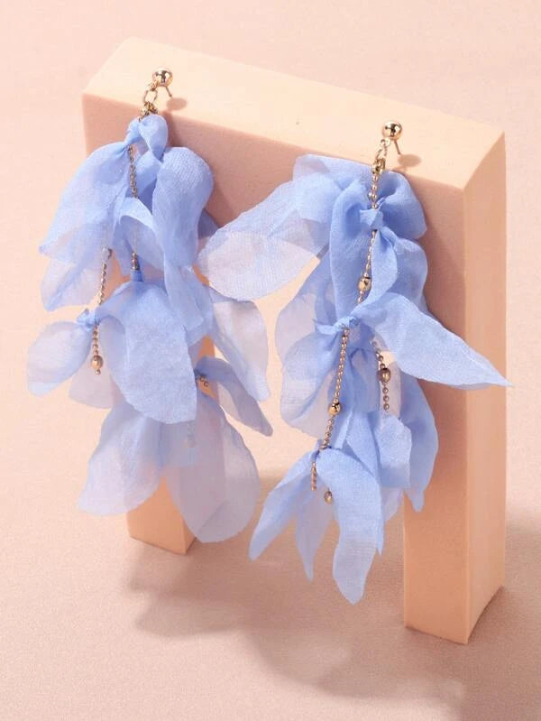 Tulle Statement Earring