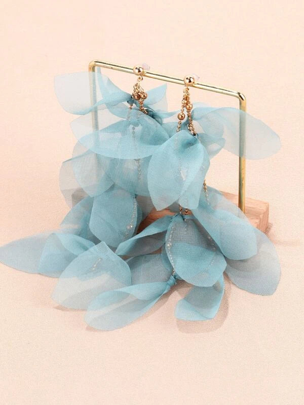 Tulle Statement Earring