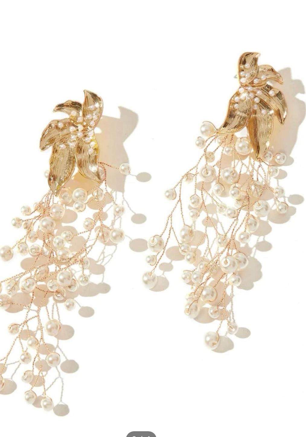 Pearl Statement Earrings